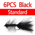 6pcs Standard Black