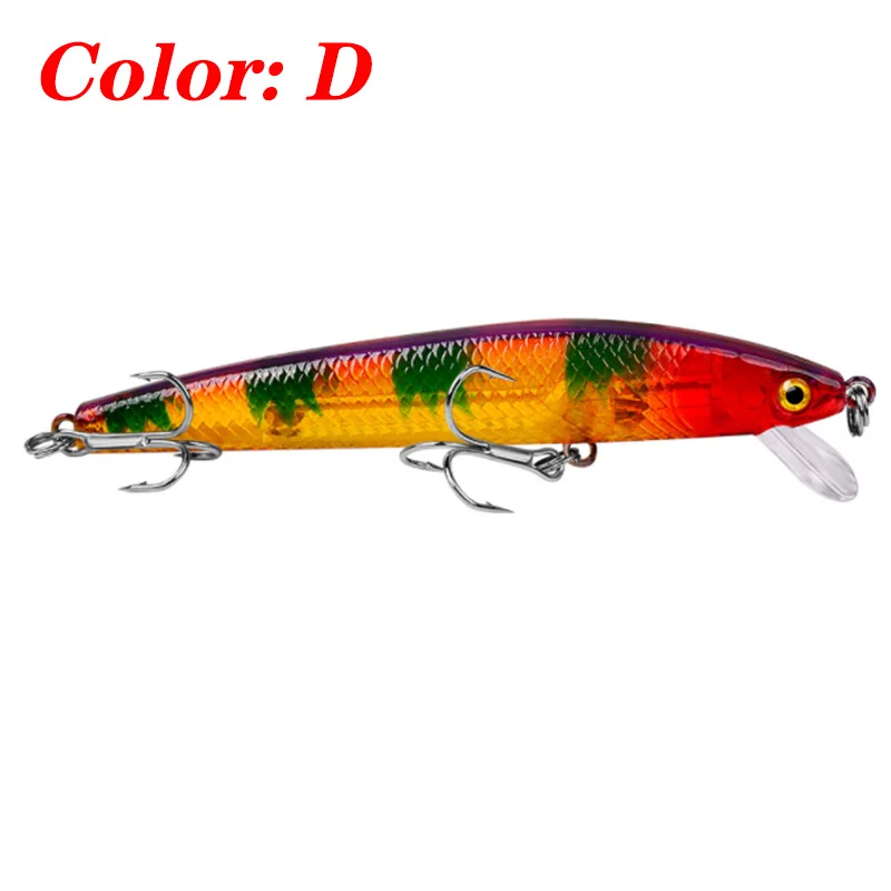 Señuelo de pesca colorido con tonos vibrantes y múltiples ganchos para una captura efectiva