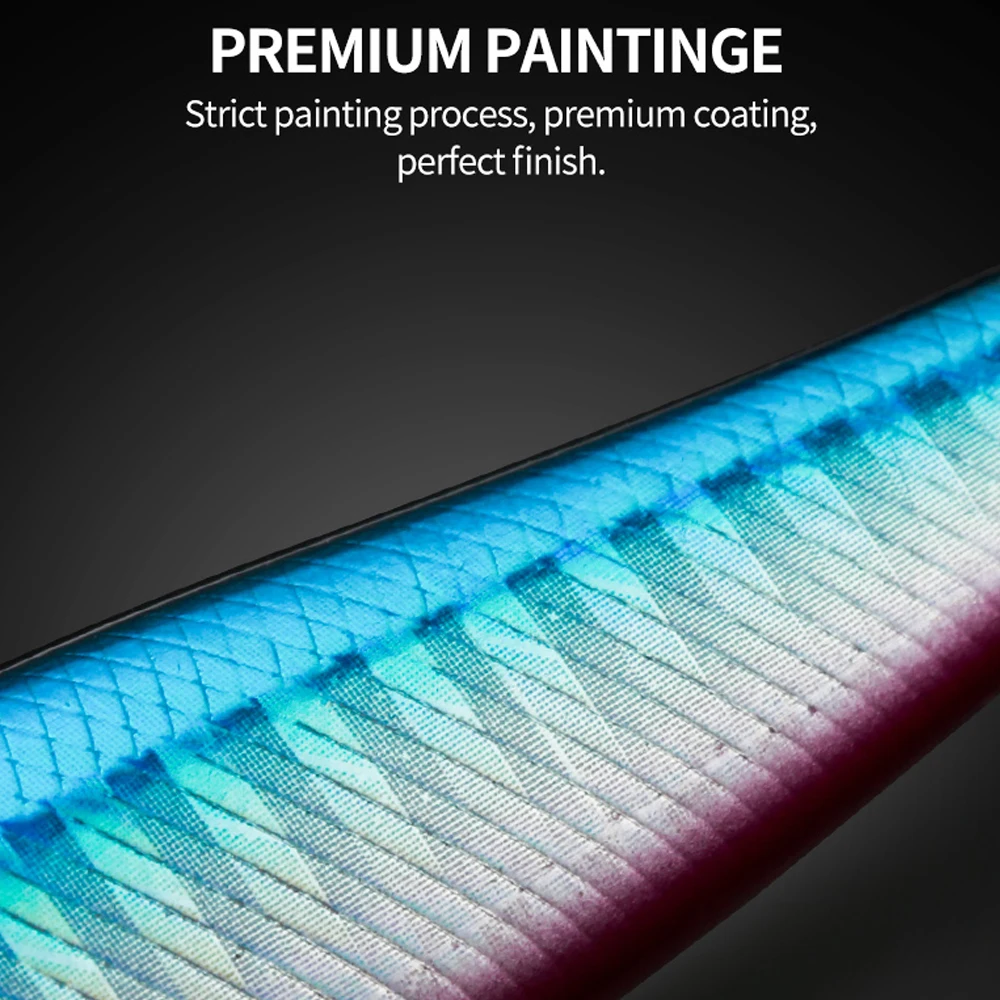 JOHNCOO-señuelo de pesca para pececillos, cebo Artificial, Wobbler, 95mm, 11,5g, Ojos de pez 3D de hundimiento lento, 2 ganchos - imagen 5