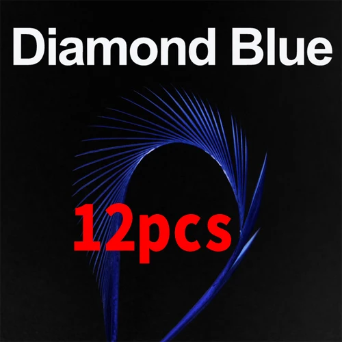 12pcs diamond blue
