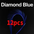 12pcs diamond blue