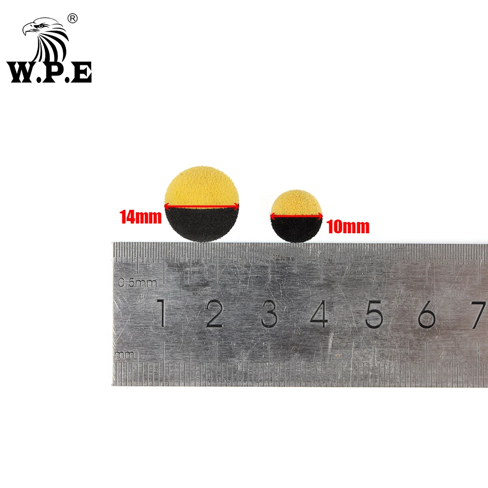 W.P.E cebo de Pesca de carpa, bolas de Color de espuma, método de alimentador de Boilies Pop-Up, aparejo de pelo, señuelo de Pesca suave, aparejos de Pesca, 8 Uds./10 Uds. - imagen 2
