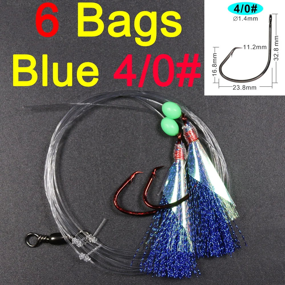 6bags Blue 4I0