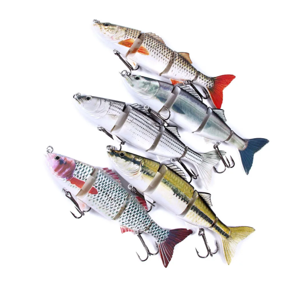 Swimbait-señuelo de pesca multiarticulado, gran tamaño, 24cm, 140g, Glide Swim, Wobblers, Pike, muskkie, Walleye, lubina, Mar - imagen 5