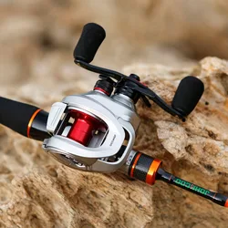 JOHNCOO Carrete Casting Magnético 6kg 9+1 rodamientos