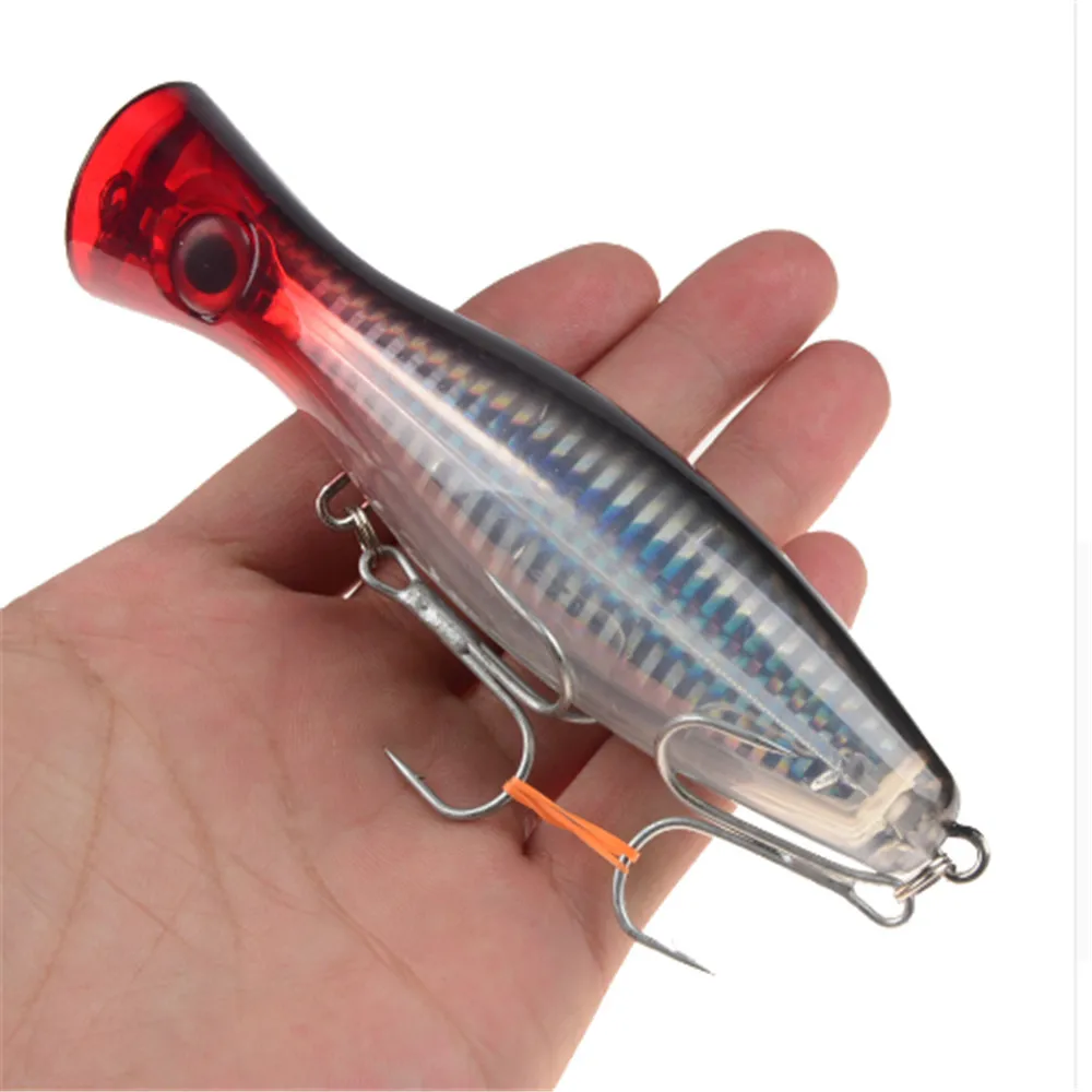 Señuelo Popper 12,5 cm 41g – Crankbait tiro largo para carpa y lucio - imagen 2
