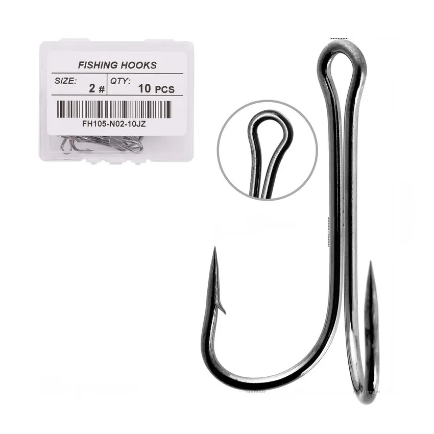 Anzuelo jig head doble weedless para lubina – Vinilo - imagen 2