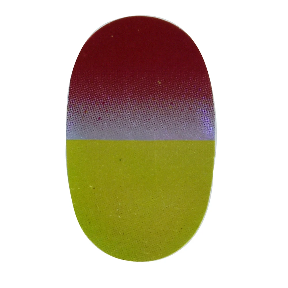 MAGBLUE-señuelo de pesca giratorio con cuchillas, pegatina impermeable de 18x12mm, cuchara de cebo duro de Metal, accesorios DIY, 100 unids/lote - imagen 3