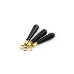 Cabezal de cobre giratorio tipo O, asiento flotante de goma, rotación, flotadores de pesca de deriva, accesorio bobber de cobre + herramientas de goma, 20 unids/lote