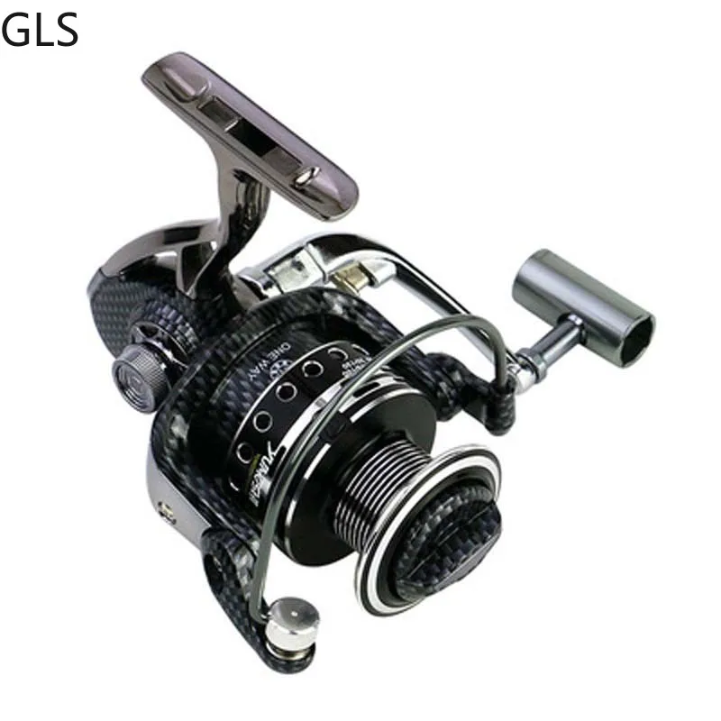 GLS-carrete de pesca giratorio de BA1000-7000, relación de engranaje 5,5: 1, de aluminio, para carpa - imagen 3