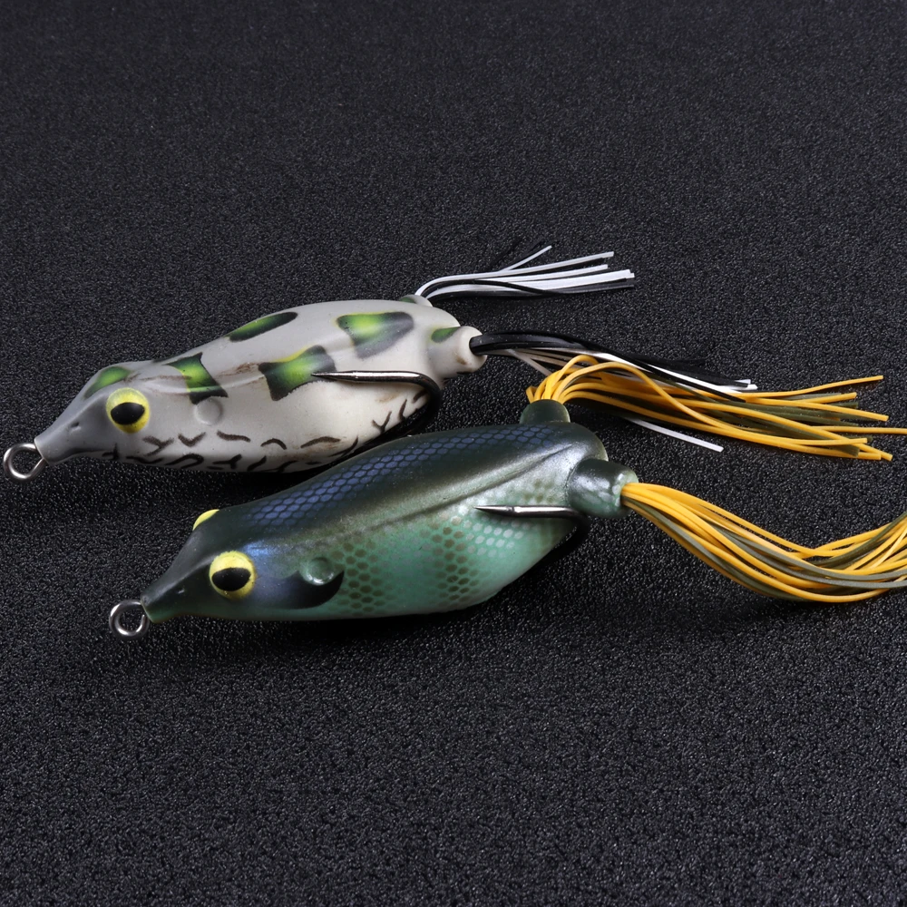 Swimbaits-Cebo blando de plástico Topwater, 105mm, 14g, señuelo de pesca de rana, señuelo de plástico, señuelo de goma - imagen 4