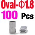 Oval 1.8 100PCS