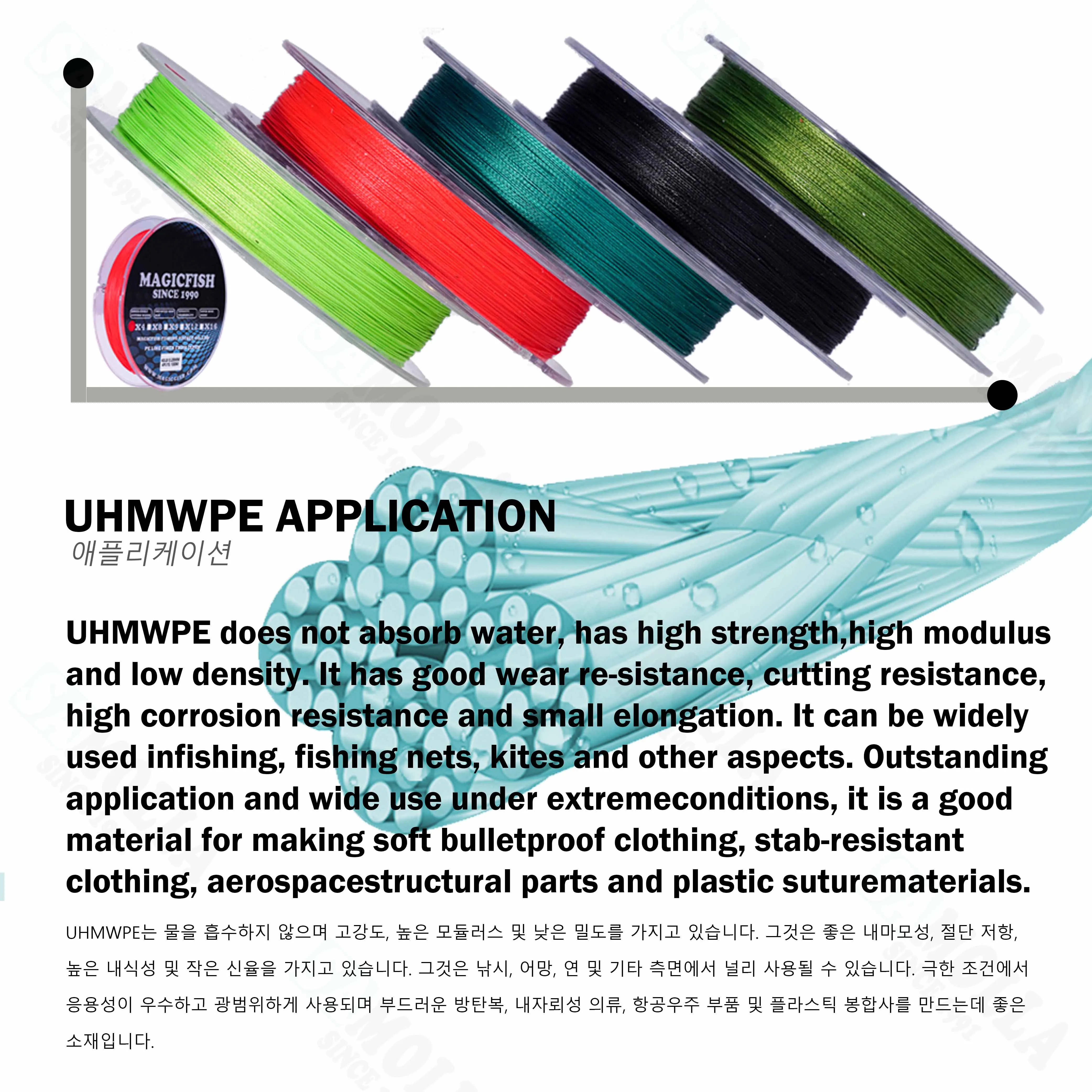 Línea De Pesca trenzada Multifilamento Pe, 2021 M, Accesorios De Pesca, 100 - imagen 4