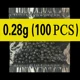 100pcs 0.28g
