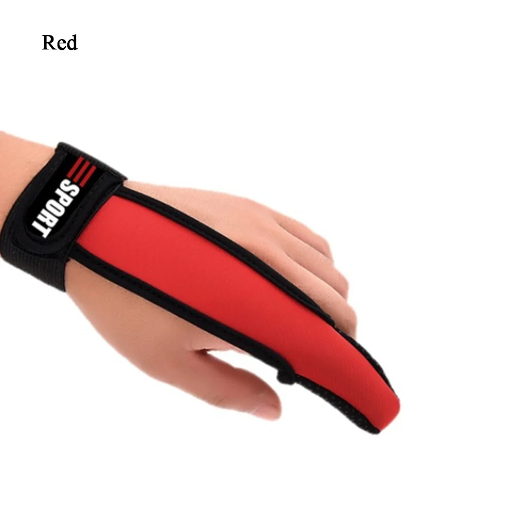 Guantes de pesca protectores de un solo dedo para exteriores, guante antideslizante de un solo dedo, Protector de parada, mosca marina, herramientas de pesca de carpa, hombres y mujeres - imagen 5
