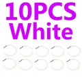 10pcs white