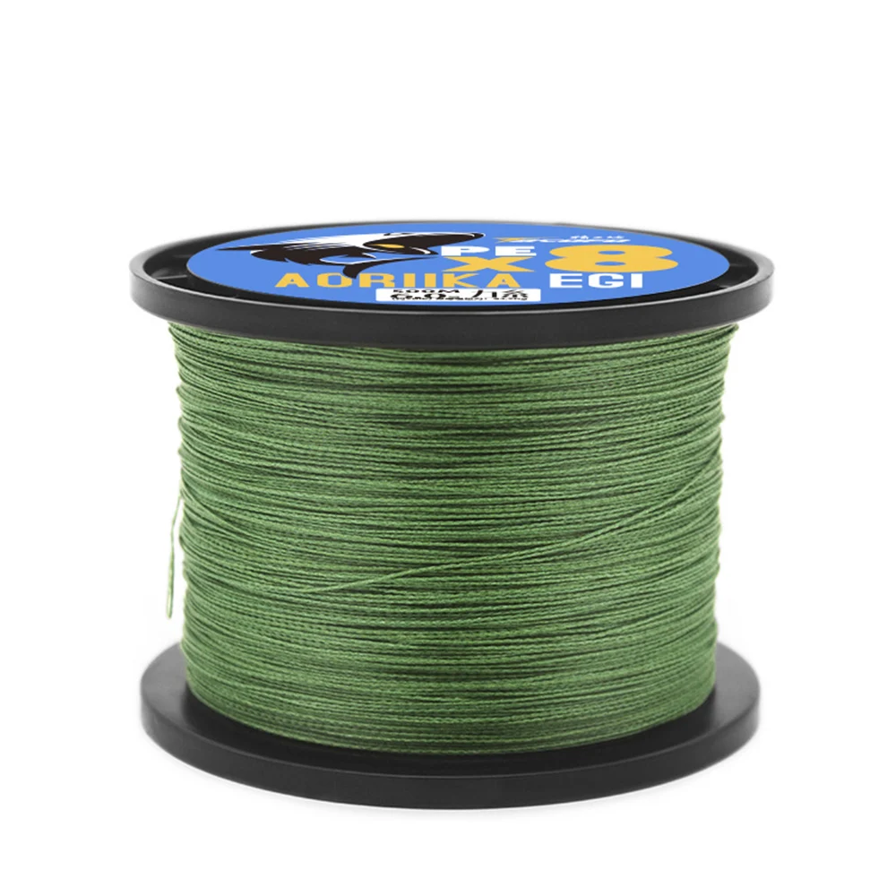 Sedal de pesca de PE fuerte, 300M, 500M, 4 soportes, 9 hebras, hilo de pesca trenzado multifilamento, duradero, antimordedura, X99G - imagen 3