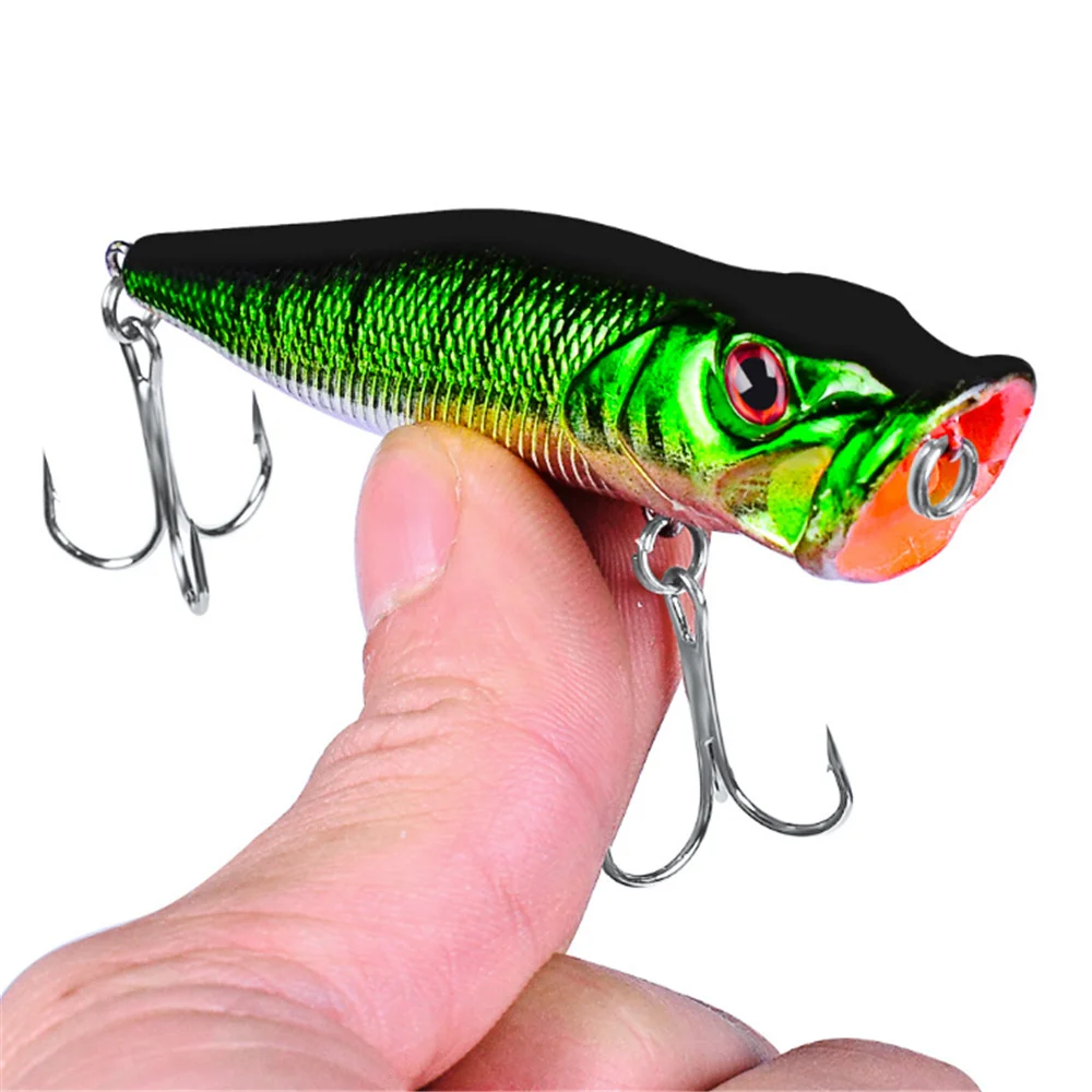 Señuelo de pesca Popper de alta calidad, 9,3 cm, 12,5g, cebo Artificial duro flotante japonés, Crankbait Wobblers, aparejos de pesca de carpa, 1 Uds. - imagen 2