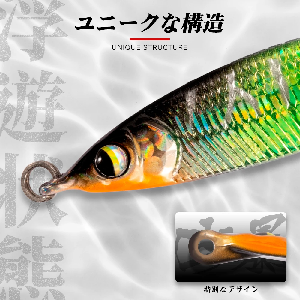 Hunthouse-señuelo de pesca con cuchara que se hunde, 2,1/3,4/4,9g, señuelo para trucha, cebo pequeño de Metal, cucharas rodantes para pesca de lubina, trucha, aparejos de pesca - imagen 4