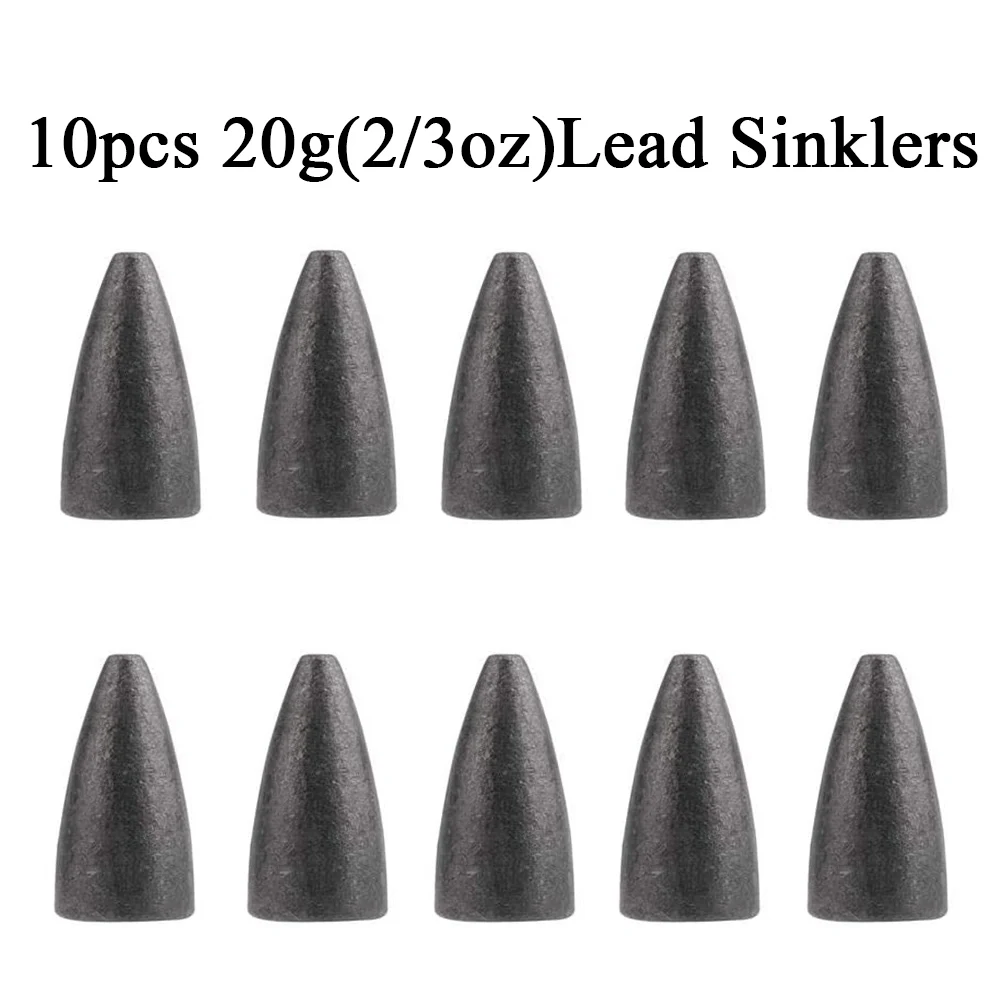 10pcs 20g sinkers