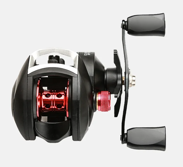 un carrete de pesca de alto rendimiento diseñado para precisión y durabilidad