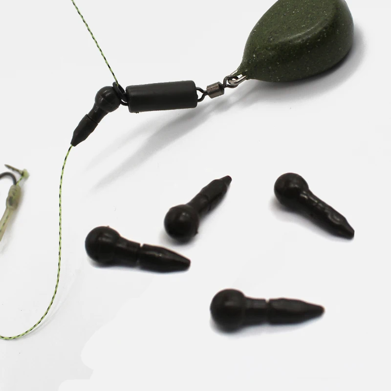 Tapones ajustadores para pesca de carpa – Plomo correr y alimentador - imagen 5