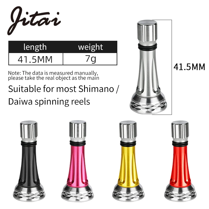 Jitai-Soporte de carrete giratorio para Shimano Vanford Stella Stradic Daiwa Luvias 19 Certate LT 1000-4000, accesorio de mango de carrete - imagen 2