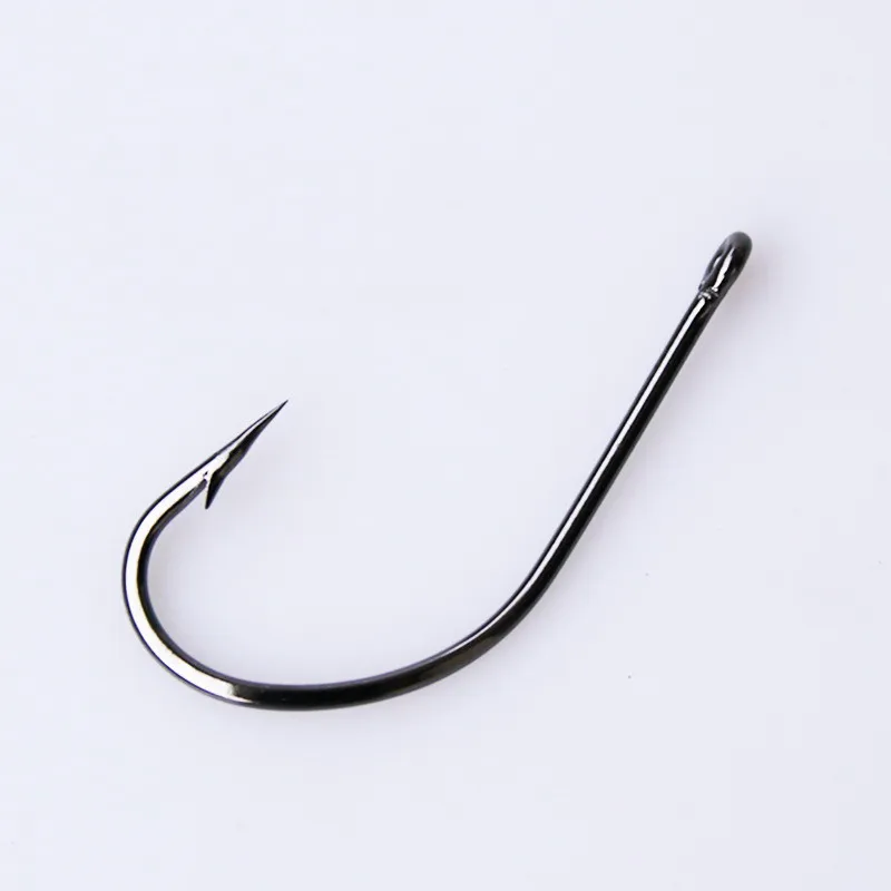 Anzuelo de pesca Baitholder tamaño 2 #-17 #, anzuelos de pesca de carpa, anzuelo de púas grande, caja de aparejos de gancho de pesca de acero de alto carbono, 50 piezas - imagen 4