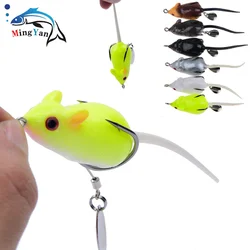 Señuelo Ratón Topwater Flotante Ojos 3D 5,5cm 10,5g