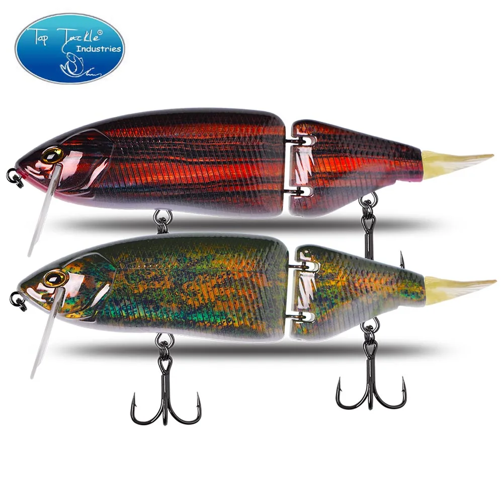 CF Lure-señuelo articulado de 135mm, 33g /165mm, 60g, Swimbait, Señuelos de Pesca de Lucio flotante de cuerpo duro, aparejos de cebo de pesca - imagen 5