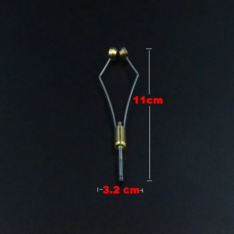 CONTEMPLATOR, 2 estilos opcionales, soporte de bobina para atar moscas con boca de arco o punta de cerámica negra, pies cónicos, herramientas para atar bobina de bala - imagen 3