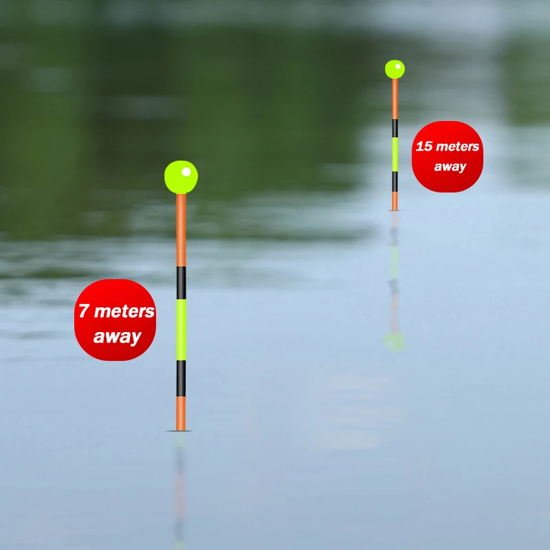 Sensor de gravedad Crucian para carpa, flotador luminoso para cañas de pescar de aguas poco profundas, batería 425, accesorios de alta sensibilidad para exteriores, nuevo - imagen 4