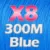 X8-300M-BLUE