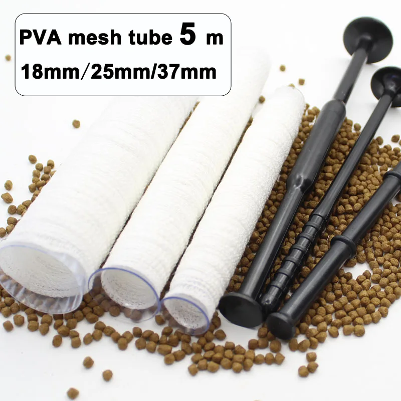 Carp Fishing Bait Boilies Bag Water Soluble PVA Mesh for Carp Coarse Feeder Fishing Boilie Bait Bag Tackle - imagen 3