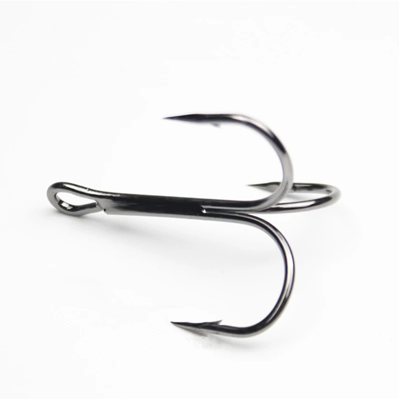 Anzuelo Triple de acero al carbono con púas agudas, accesorios de pesca de mar, tamaño 1 #-17 #, 20 piezas - imagen 5