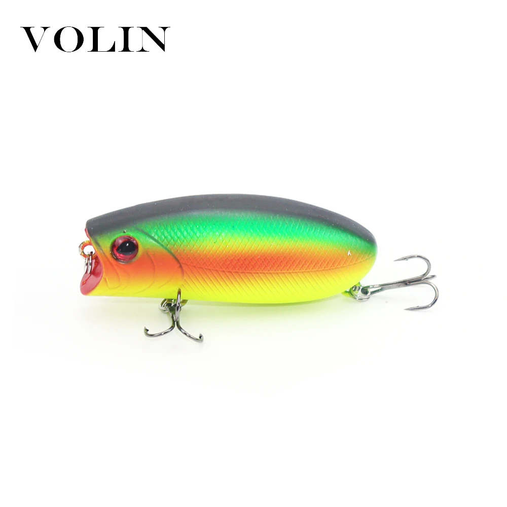 VOLIN-señuelo de pesca con manivela dura, cebo duro Artificial de 55mm y 10g con bola, 1 unidad - imagen 3