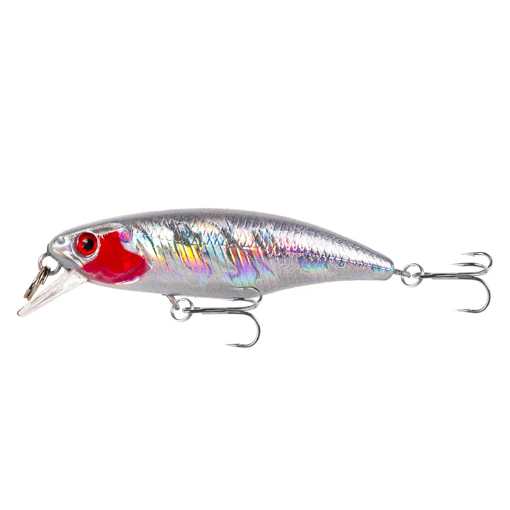Mini señuelo de pesca de pececillo que se hunde, 4,5g, 55mm, cebo duro, Wobblers, Crankbait, Perch, Lucio, salmón, trucha, lubina, 1 piezas