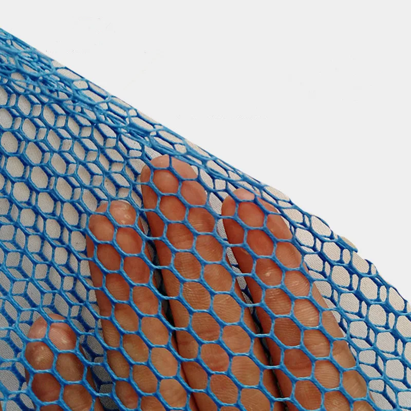 Protector de pescado portátil de secado rápido, bolsa de red cuadrada de pesca, Nano bolsa de peces vivos, agujero pequeño, ojo denso a través de Red plegable - imagen 5