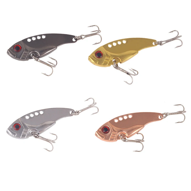 Señuelo de pesca de Metal con vibración y lentejuelas, cebo duro Artificial Isca de 11g y 5,5 cm, Topmouse, aparejos de pesca de agua dulce - imagen 3