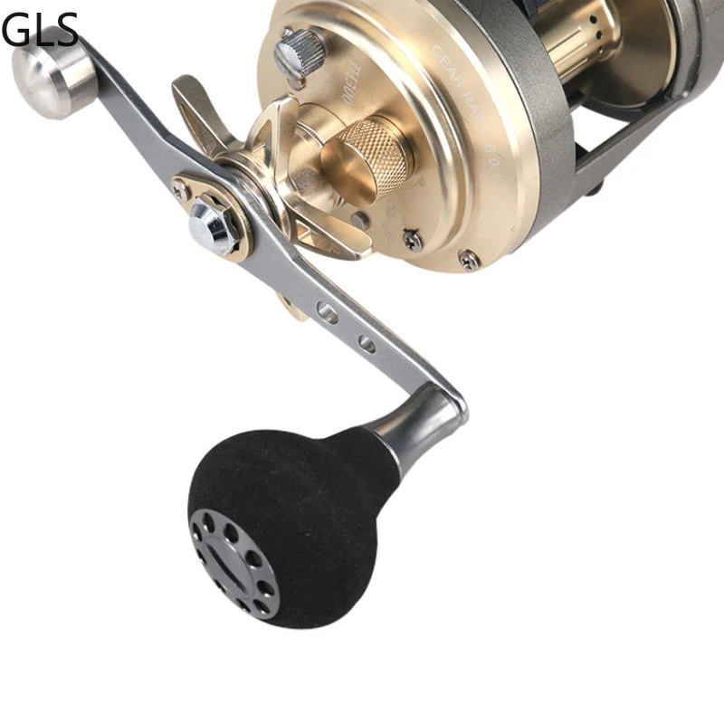 Carrete de tambor fundido 2024: 1 de aleación de aluminio de alta velocidad, arrastre profesional, carrete de pesca de carpa, arrastre máximo de 10KG, novedad de 6,0 - imagen 4