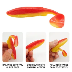 KESFISHING Swimbait con cola de paleta - señuelo blando artificial