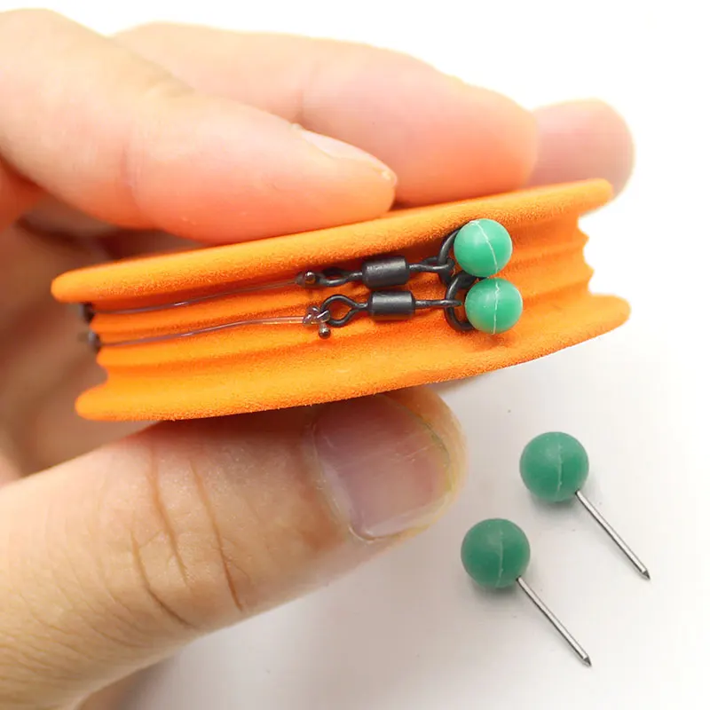 100 Uds. Equipo de pesca de carpa, cebo, Boilies, aguja, taladro, aguja de cebo, pellets para aparejos de pesca, accesorios de herramientas - imagen 5