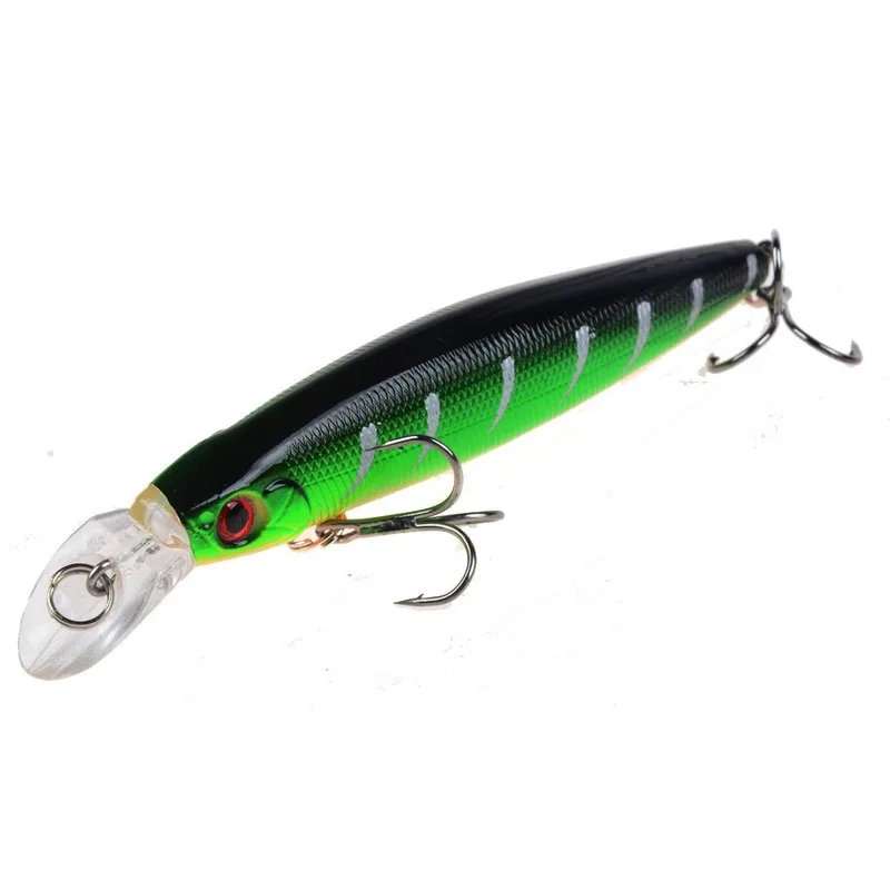 Señuelo de pesca de pececillos, cebo Artificial duro, ojos 3D, 10cm/9,4g, aparejos de pesca, 1 piezas - imagen 3