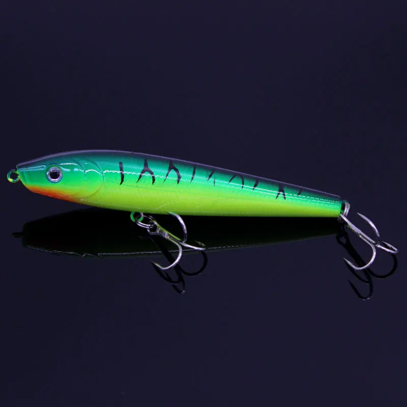 Señuelos de Pesca Minnow, cebo duro de 9,5 cm, 8,8g, wobbler Bass Pike, cebos artificiales de plástico para aparejos de pesca Crankbait, 1 pieza