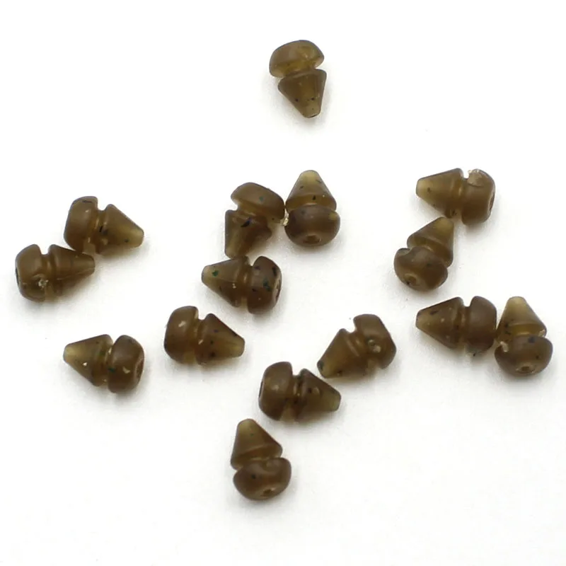 Cuentas helicóptero carpa de color marrón con sistema de seguridad Chod Rig