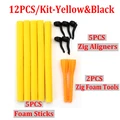 12PCS-Yellow Black