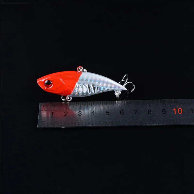 Señuelos de Pesca de piezas, cebo Artificial VIB de 6,5 cm, 11g, 5 colores disponibles, Crankbait Wobblers, aparejos de Pesca - imagen 4