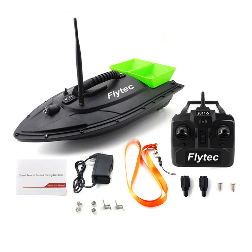Barco de pesca teledirigido con Control remoto, barco lanzador de cebo, 2011 M, 500-5 generación, nuevo - imagen 5