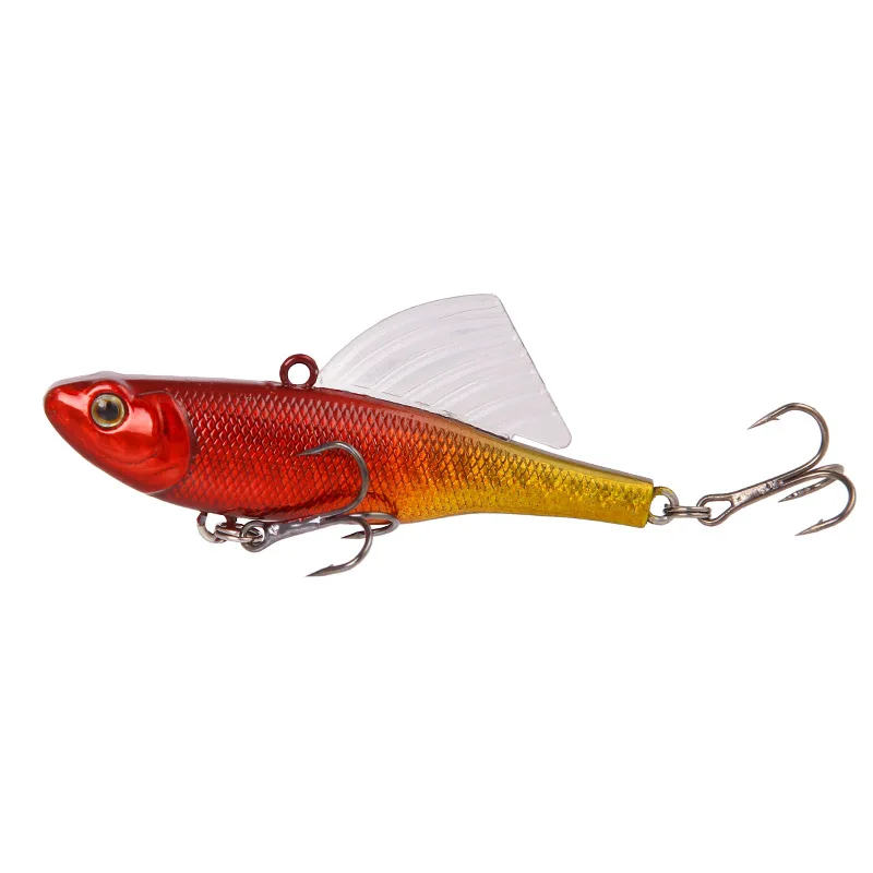 Señuelos de Pesca con vibración, cebo Artificial de invierno de 6,5 cm, 17g, plantilla giratoria, Crankbait, Lucio, Pesca aparejos de Pesca, 1 Uds. - imagen 2