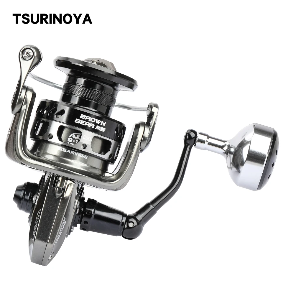 Carrete Tsurinoya Brown Bear para Slow Jigging en Agua Salada - imagen 3